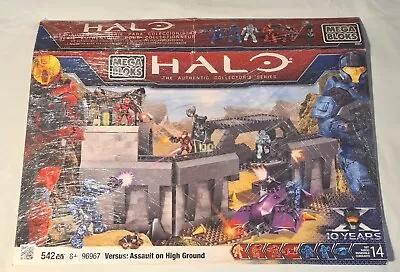 Mega Bloks Halo Versus: Assault On High Ground 96967 With Box Manual And Figures • £138