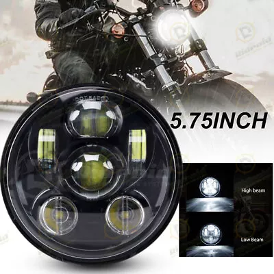 5-3/4  5.75 Inch LED Headlight Hi-Lo Beam For Harley-Davidson Iron 883 XL883N • $29.99