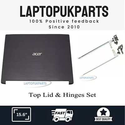 Replace For Acer Aspire 7 A715-72G-70KZ LCD Rear Back Cover Top Lid Hinges Set • £35.98