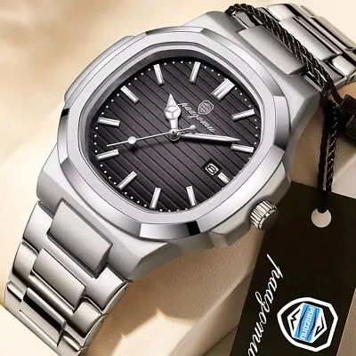Men's Luxury Stainless Steel Diver Classic Business High Quality Wristwatch • $30.14