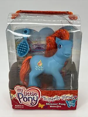 My Little Pony Butterfly Island Shimmer Pony Waterfire Hasbro 2004 Vintage NIP • $26.24