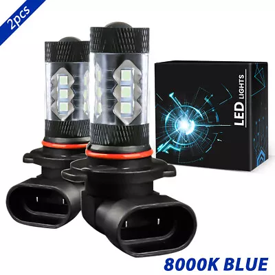 For Honda Rincon Foreman Rancher Recon Headlight LED Light Bulbs 8K Ice Blue 80W • $13.99