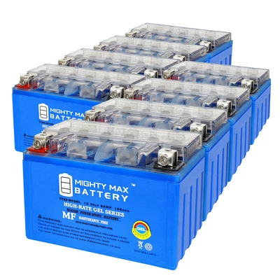 $229.99 • Buy Mighty Max YTX9-BSGEL 12V 8AH GEL Replaces E-Ton 150 Viper150R 13 - 8 Pack