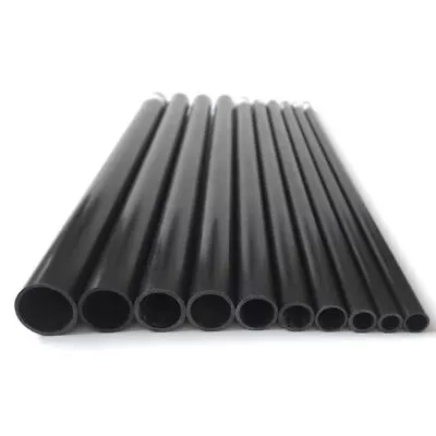 Dia 5-18mm Wall 1mm Carbon Fiber Tube Round Pipe Matte Surface 100mm • £4.48