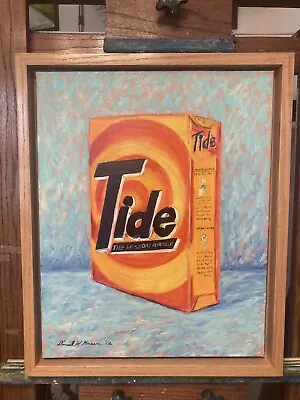 “The Washday Miracle” Original Art Oil Painting On Canvas Signed • $300