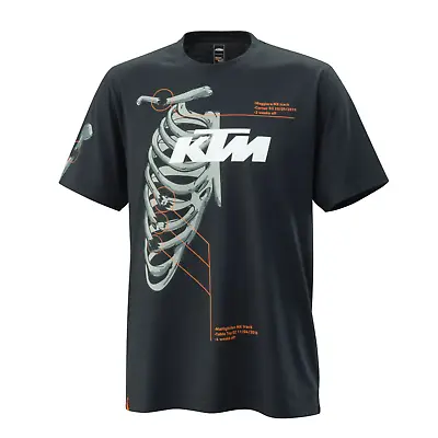 KTM Hard Knock  Skeleton  T-Shirt (X-Small) - 3PW230020001 • $13.50