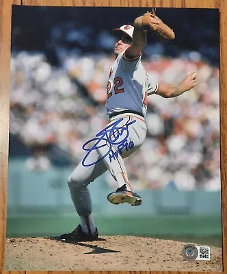 Autographed 8x10 Color Photo Baltimore Orioles HOFer Jim Palmer (Beckett COA) • $33