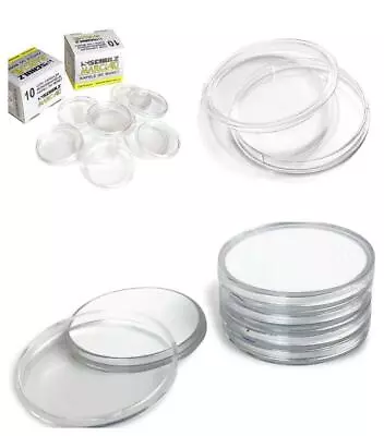 COIN CAPSULES Plastic/ Display Cases Capsules Holder Storage SCHULZ £2 £1 Crown • £12.99