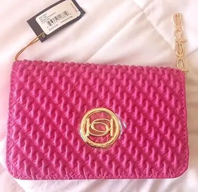 BeBe Purse Erika Crossbody Bag Fuchsia Pink NWT • $11.49