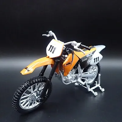 Ktm 520 Sx Dirt Bike Motorcycle 1/18 Scale Diorama Diecast Model Bike • $11.99