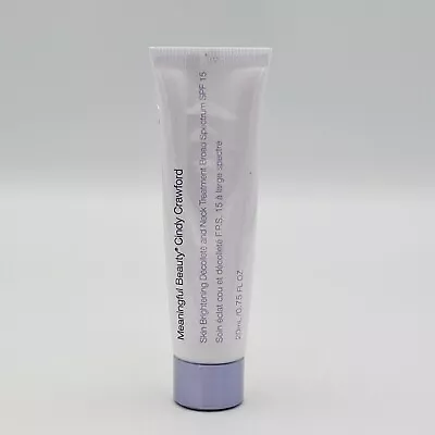Meaningful Beauty Skin Brightening Decollete And Neck Treatment 0.75 Oz *READ* • $9.95