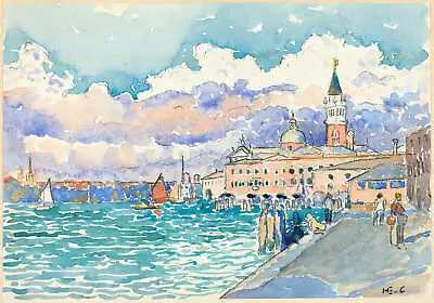 Venice By Henri Edmond Cross Art Print • $11.95