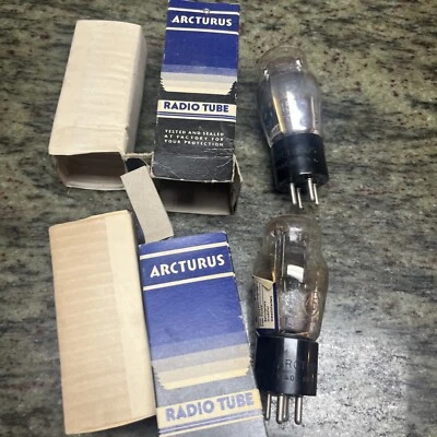 $19.50 • Buy Type 45 National Union / Arcturus  Audio Radio Receiver Vacuum Tubes