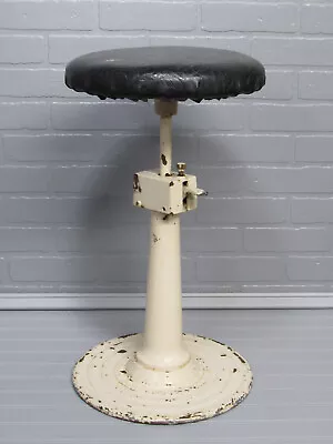 Vintage 1920's Dental Stool Medical Stool Cast Iron • $249.95