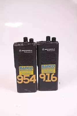 Lot Of 2 Motorola GP300 Two Way Radio No Batteries • $49.99