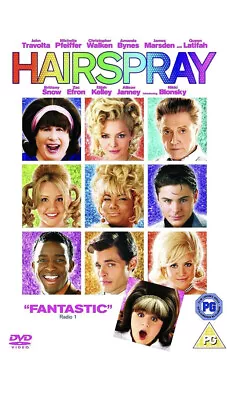 Hairspray (DVD) John Travolta Michelle Pfeiffer Brand New Sealed • £3.99