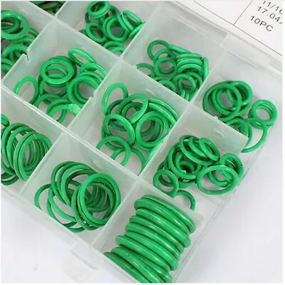 Car O Rings A/C System Seal Gasket Washer Rubber Kit 18 Sizes O-Ring Green X270 • $13.40