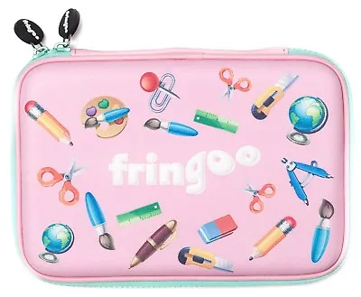 Girls Boys Kids Hardtop Pencil Case Cute Embossed Cover Large Multi-Compartment  • £10.99