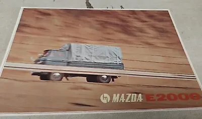 1960s MAZDA E2000  TRUCK Original Sales Brochure  • $34.95