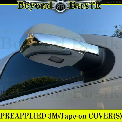 2007 08 09 10 11 12 2013 CHEVY SILVERADO LOWER Chrome Mirror COVERS Overlays • $27.95