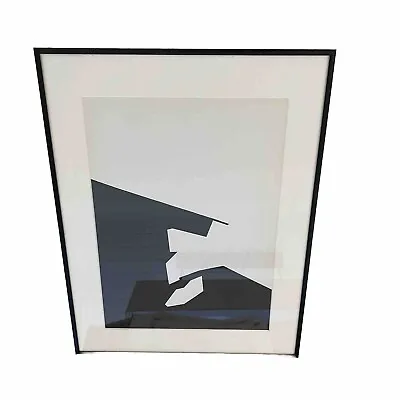 PABLO PALAZUELO Lithograph 1970 Derrière Le Miroir Gallery Maeght  15” X 11” • $134.25