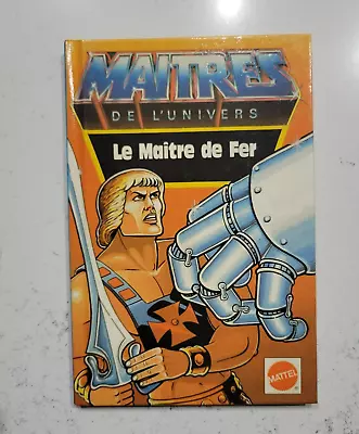 Masters Of The Universe - Le Maitre De Fer French Book Mattel - Vintage 1985 • $10