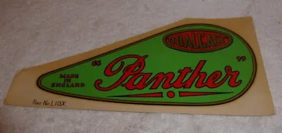 Vintage Lawn Mower Decals Qualcast Panther  Never Been Used • £11