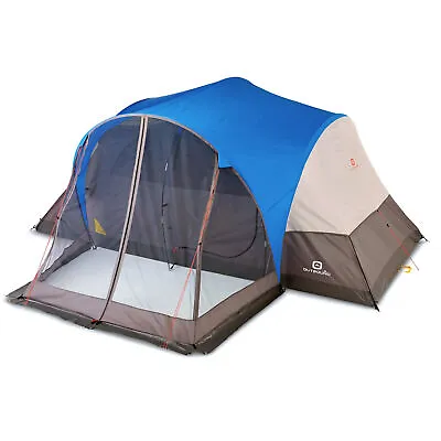 Outbound 8 Person 3 Season Camping Dome Tent With Rainfly & Porch (For Parts) • $47.23