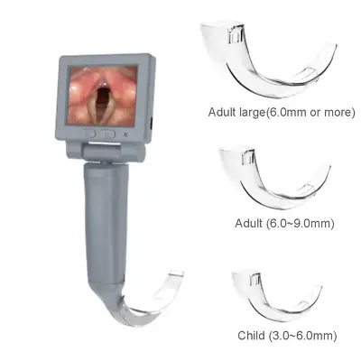 CONTEC GS2 Portable Video Laryngoscope Airway Reusable Intubation Kit Endoscope • $539