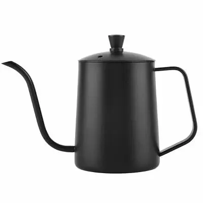 Steel Pour Over Coffee Tea Kettle 550ml Gooseneck Kettle Spout Coffee Pots Drip • $9.99