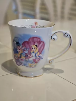 Disney Parks Exclusive Alice In Wonderland Mad Hatter Tea Party Ceramic Mug Cup • $9.99