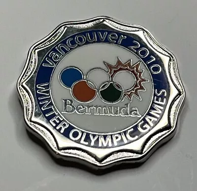 Bermuda  2010 Olympic NOC Pin ~ Vancouver Winter Games • $0.99