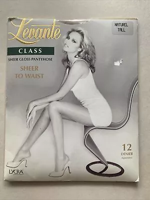 Levante Class Pantyhose - Naturel - Size Tall • $10