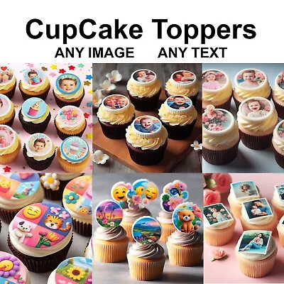 YOUR OWN EDIBLE PHOTO Cake Topper Personalised Image Quality ICING OR WAFER • £4.49