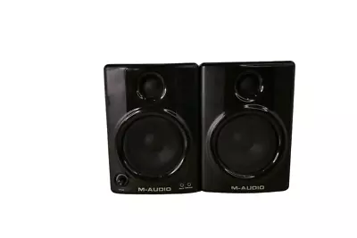 M- Audio Studiophile AV40 Desktop Reference Speakers - Pair - Free Shipping • $64.99