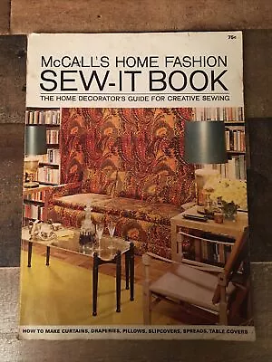 McCall's HOME FASHION SEW-IT BOOK  1965 • $6.27