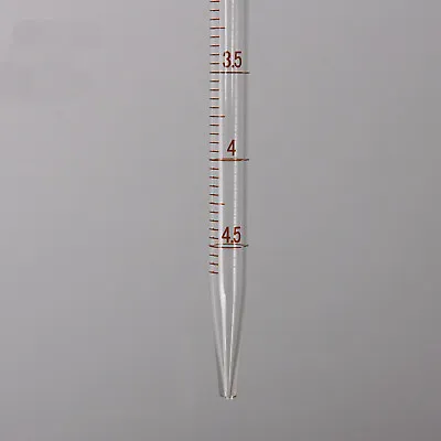 2pcs 50ml Clear Glass Pipette Lab Dropper Pipet With Scale Line Tool+ Free Ball • $16.55