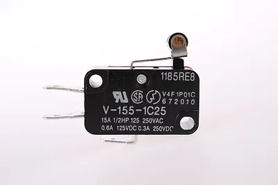 10pcs V-155-1C25 Momentary Limit Micro Switch SPDT Snap Action Switch YB • $7.16
