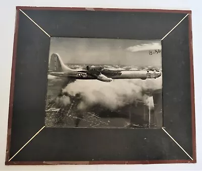 Vtg Photograph United States Air Force USAF B-36 Bomber Plane Circa 1950 B&W • $24.99