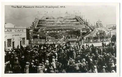 FAIRS Fairground BLCAKPOOL The Reel PLEASURE BEACH - Real Photo PC • £6.50