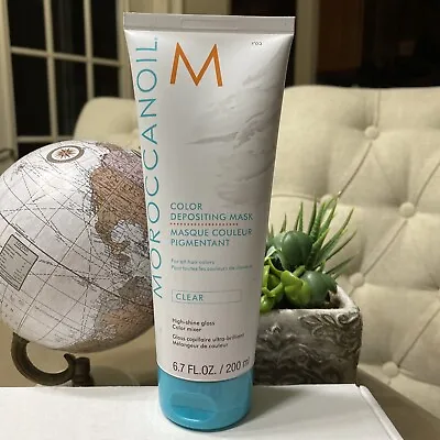 Moroccanoil Color Depositing Mask CLEAR 6.7 Oz. New • $21.88