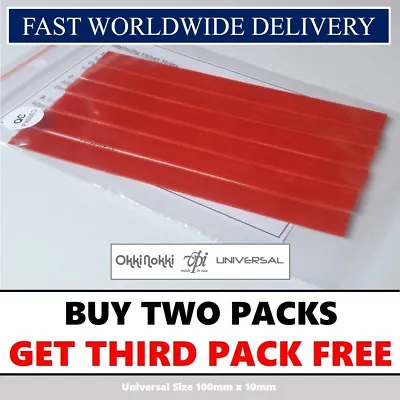 6 Red Vpi & Okki Nokki Replacement Velvet Strips All Record Cleaning Machines • $12.33