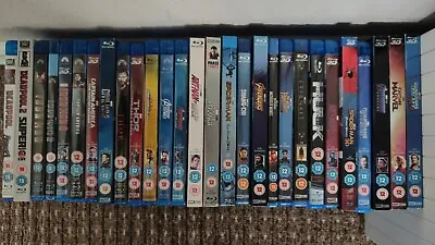 Collection Of Marvel Blu Ray's • £75