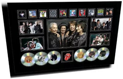 The Rolling Stones Exile On Main Street Signed Photo L E Framed Memorabilia • $220