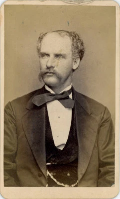 $79.88 • Buy Man In Crooked Bow Tie, Big Mustache. Cdv. Richmond, Va.