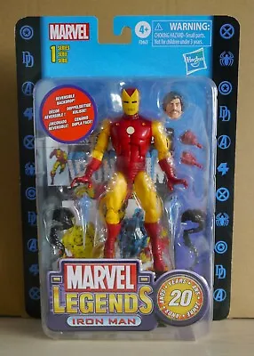 Marvel Legends Iron Man - 20th Anniversary Wave - New & Sealed - Avengers • £14.99