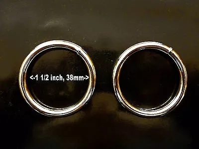 Metal Ring Welded 38mm / 1.5 Inch Internal Diameter Two • $1.50