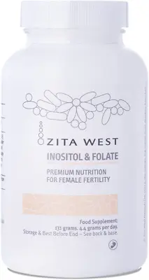 Zita West Inositol 4000mg And Folate | Myo-inositol And L-Methyl Folate | And • £25.99