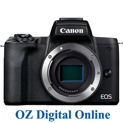 NEW Canon EOS M50 MK II Body (kit Box) Black 1 Year Au Warranty • $1259