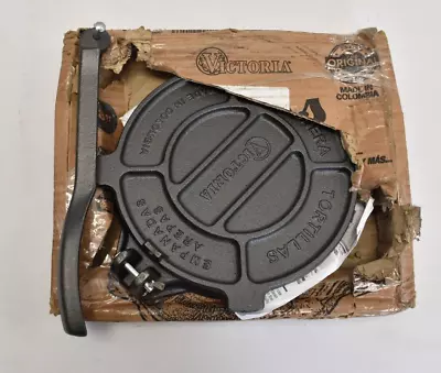 $39.99 • Buy Victoria 8 Inch Cast Iron Tortilla Press Tortilla Maker Flour Tortilla Press